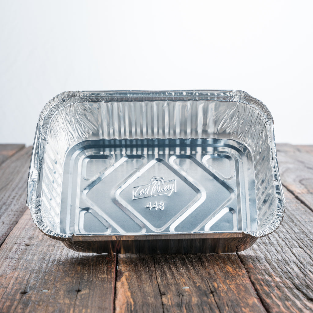 Takeaway Foil Container Medium Rectangular 