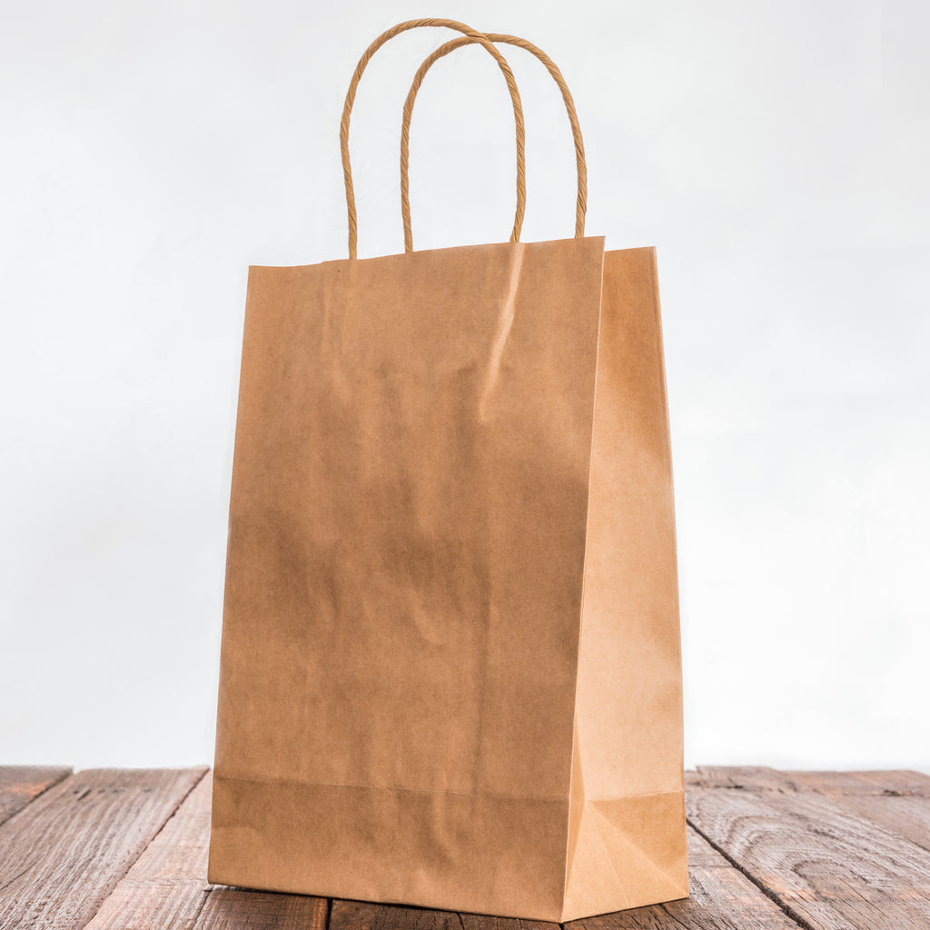 Carry Bag Medium Brown Kraft 